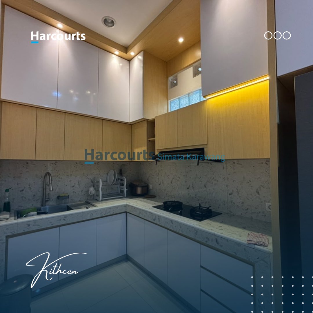 SEWA RUMAH MEWAH FULL FURNISHED FULL INTERIOR CLUSTER BRAWIJAYA GRAND TARUMA KARAWANG - Foto 5