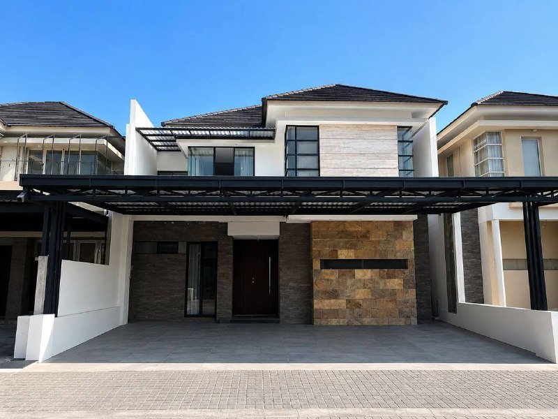 Dijual Rumah Minimalis 2 Lantai Wisata Bukit Mas Cluster De Louvre Surabaya - Properti | Harcourts