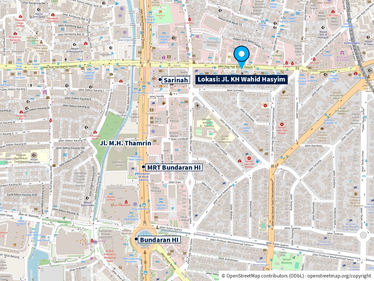 Dijual Tanah Komersial 1.733 m² Jl. KH Wahid Hasyim Menteng Jakpus - Foto 2