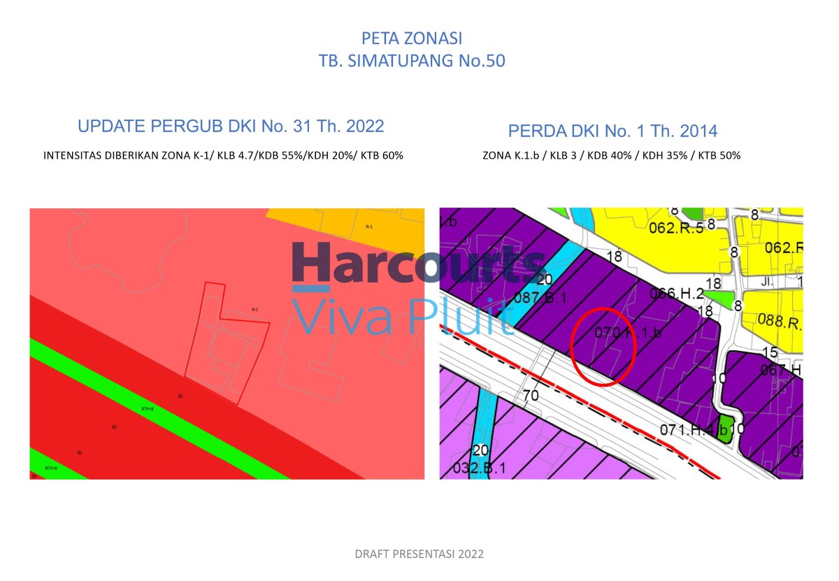 DIJUAL TANAH STRATEGIS – TB SIMATUPANG - Foto 2