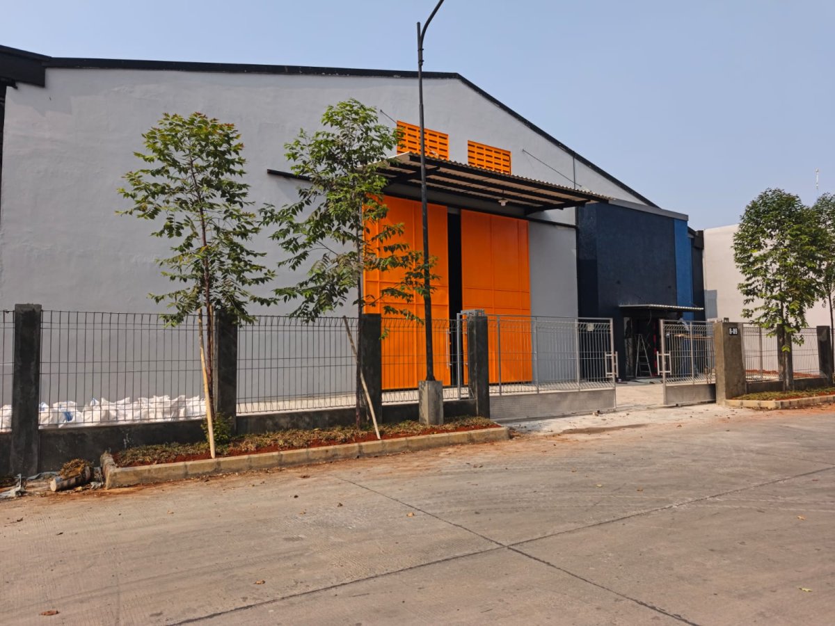 Disewakan Gudang baru dalam komplek Area Sepatan, Tangerang deket Airport