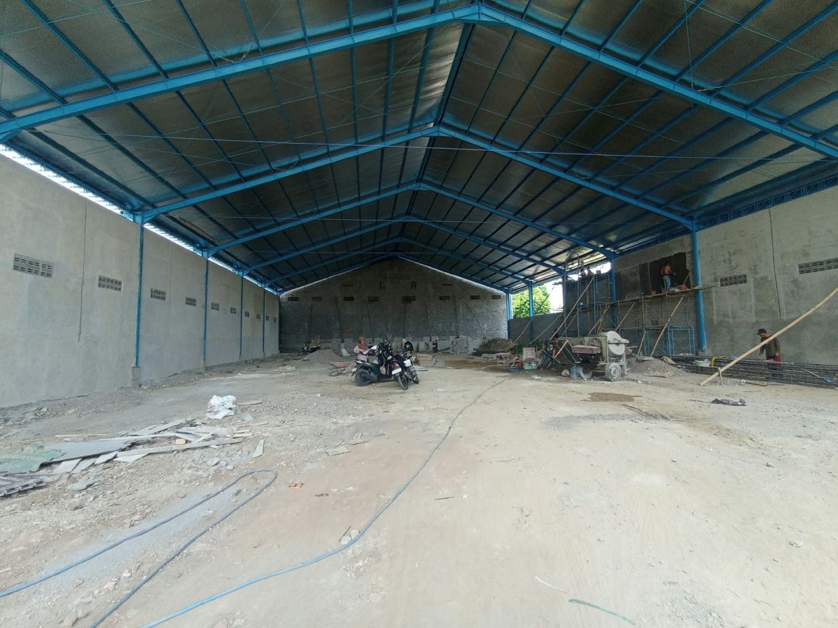 Gudang Bagus Strategis Baru Gress Progress 80% Dekat Tol Ceper - Properti | Harcourts