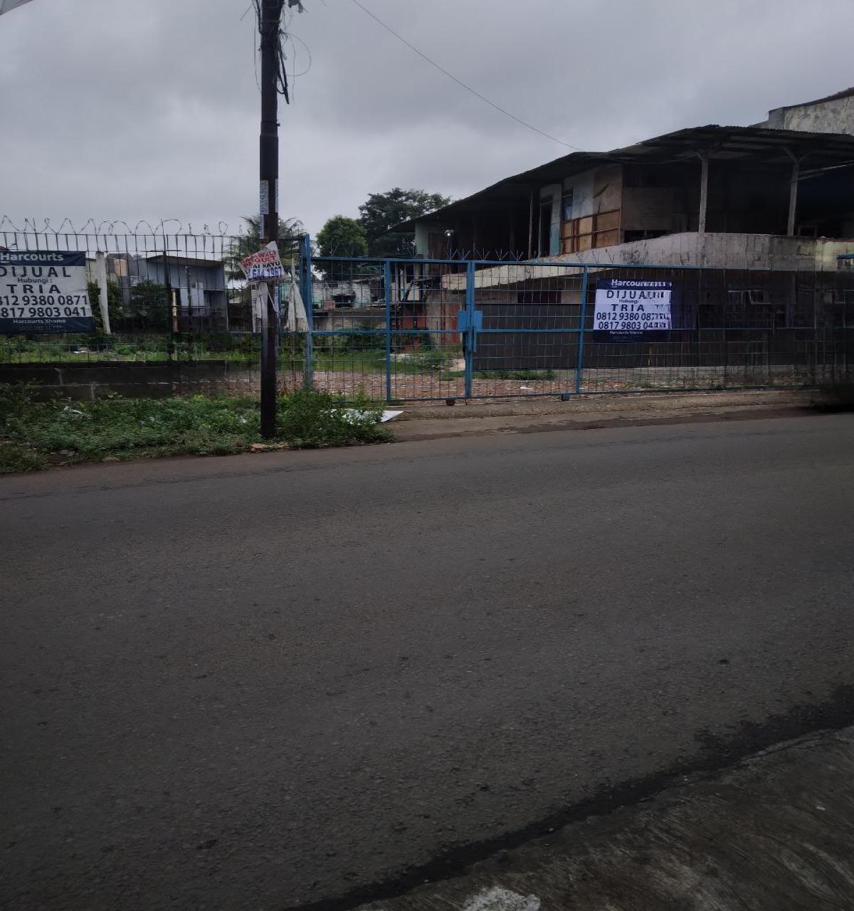 Dijual Kavling Daerah Cireunde pinggir jalan dekat mRT dekat UIn