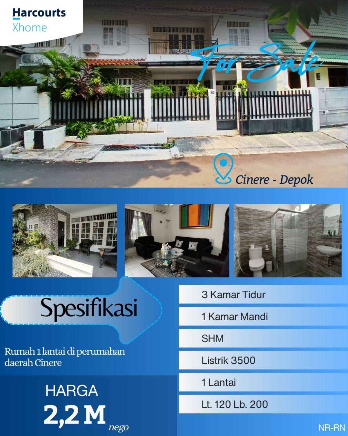Rumah murah di Mega Cinere Depok Jawa Barat - Foto 8
