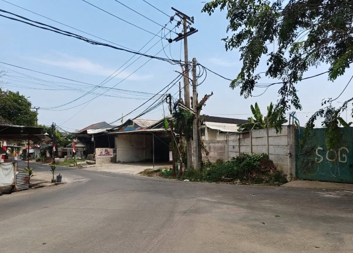 Dijual Tanah Luas 975 m² - 8 Menit dari Exit Toll Jelupang, Tangerang Selatan - Foto 2