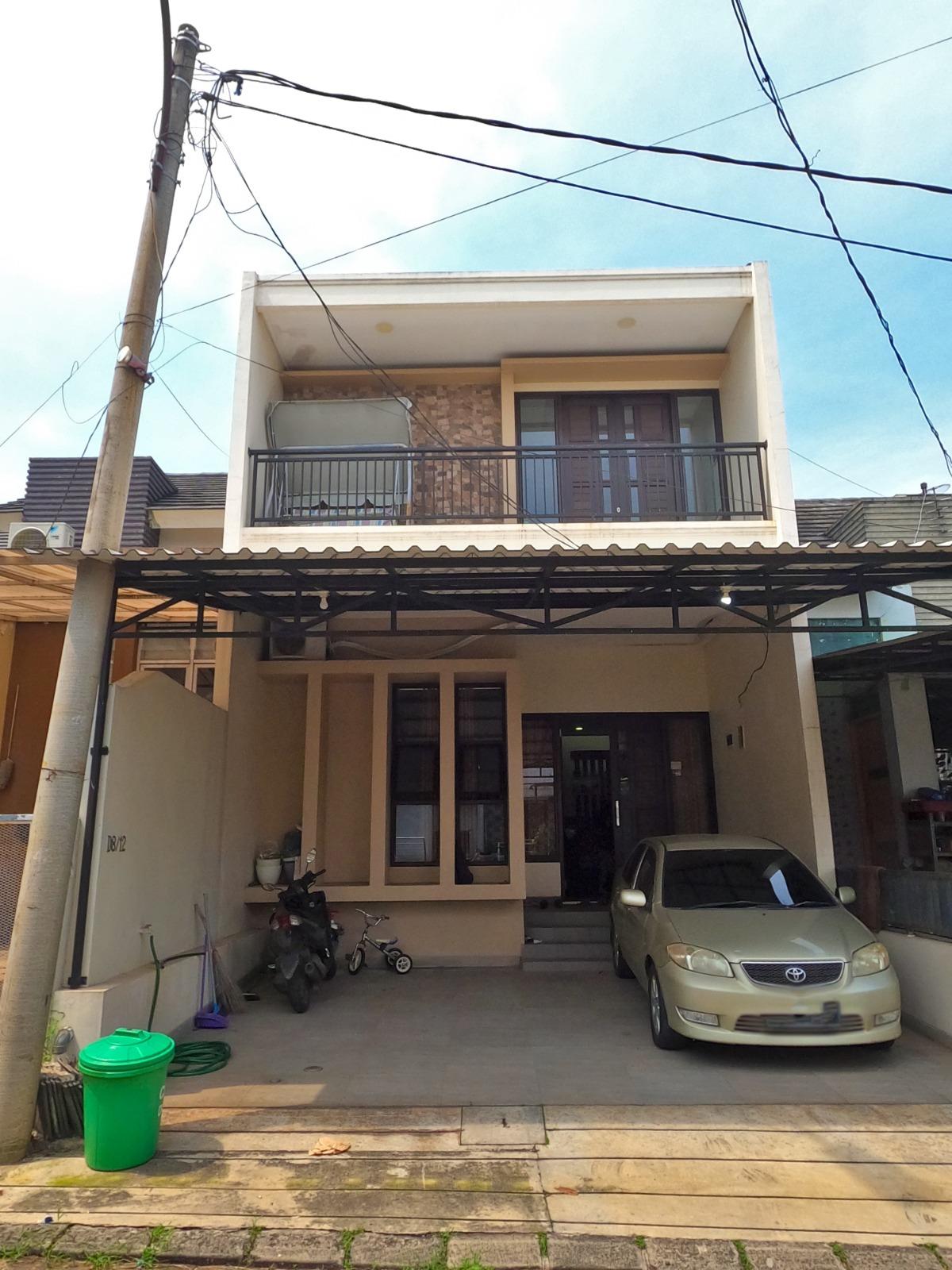 Dijual Rumah Siap Huni 2 Lantai di Cendana Residence, Tangerang Selatan