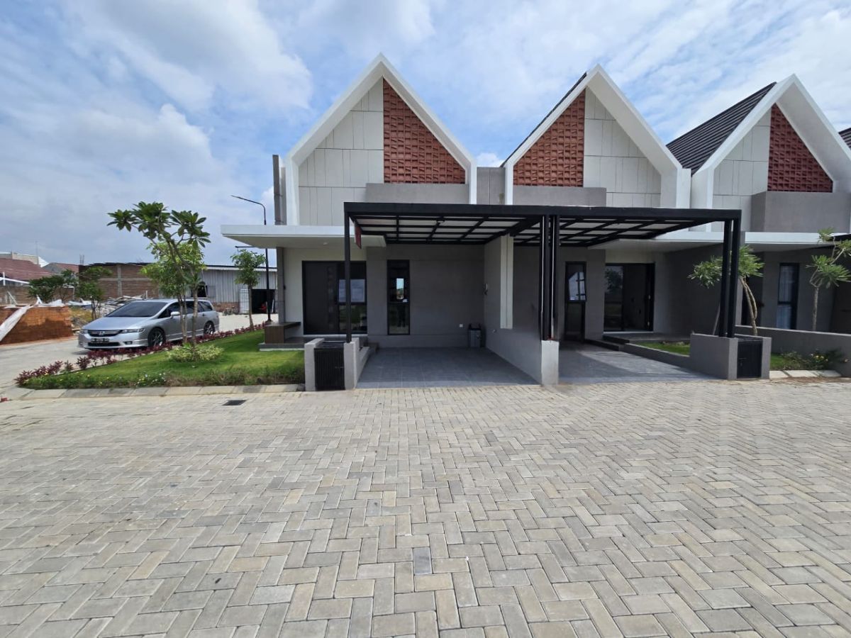 Dijual Rumah Baru Minimalis Modern Dengan Konsep Smart Home, Lokasi Dekat Jalan Raya Baki Solo Baru