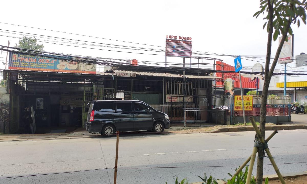 Kavling Strategis Sebelah Rumah Makan Kampung Kecil Jalan Sholeh Iskandar Tanah Sareal Bogor