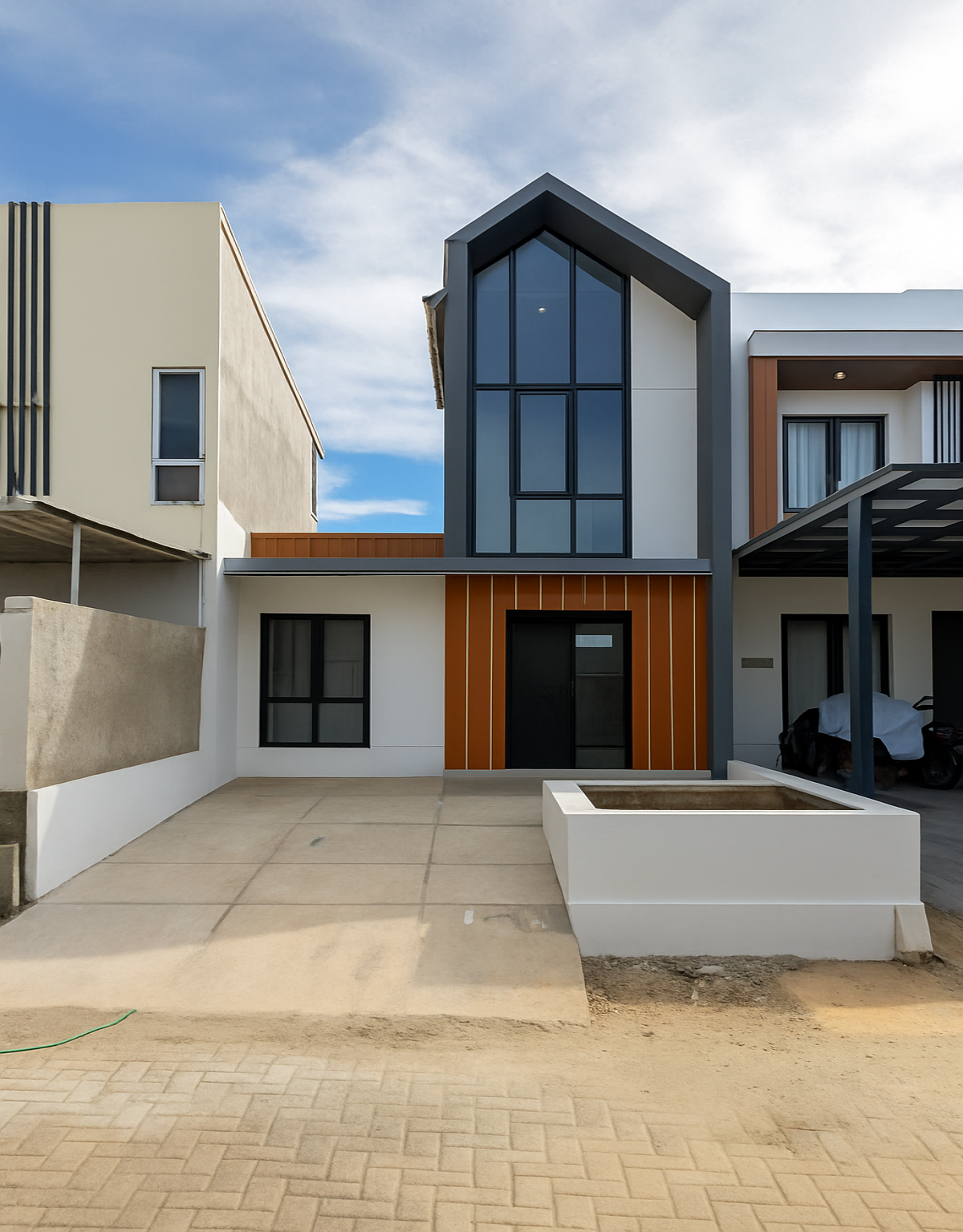 Dijual Rumah Skandinavian Minimalis Kontemporer Pamulang