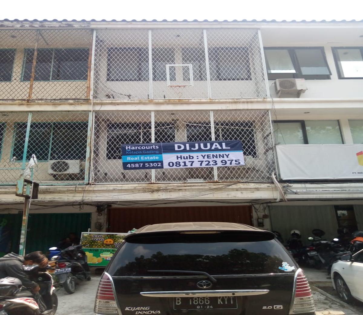 Dijual Ruko Hibdrida Raya, Kelapa Gading - Jakarta Utara