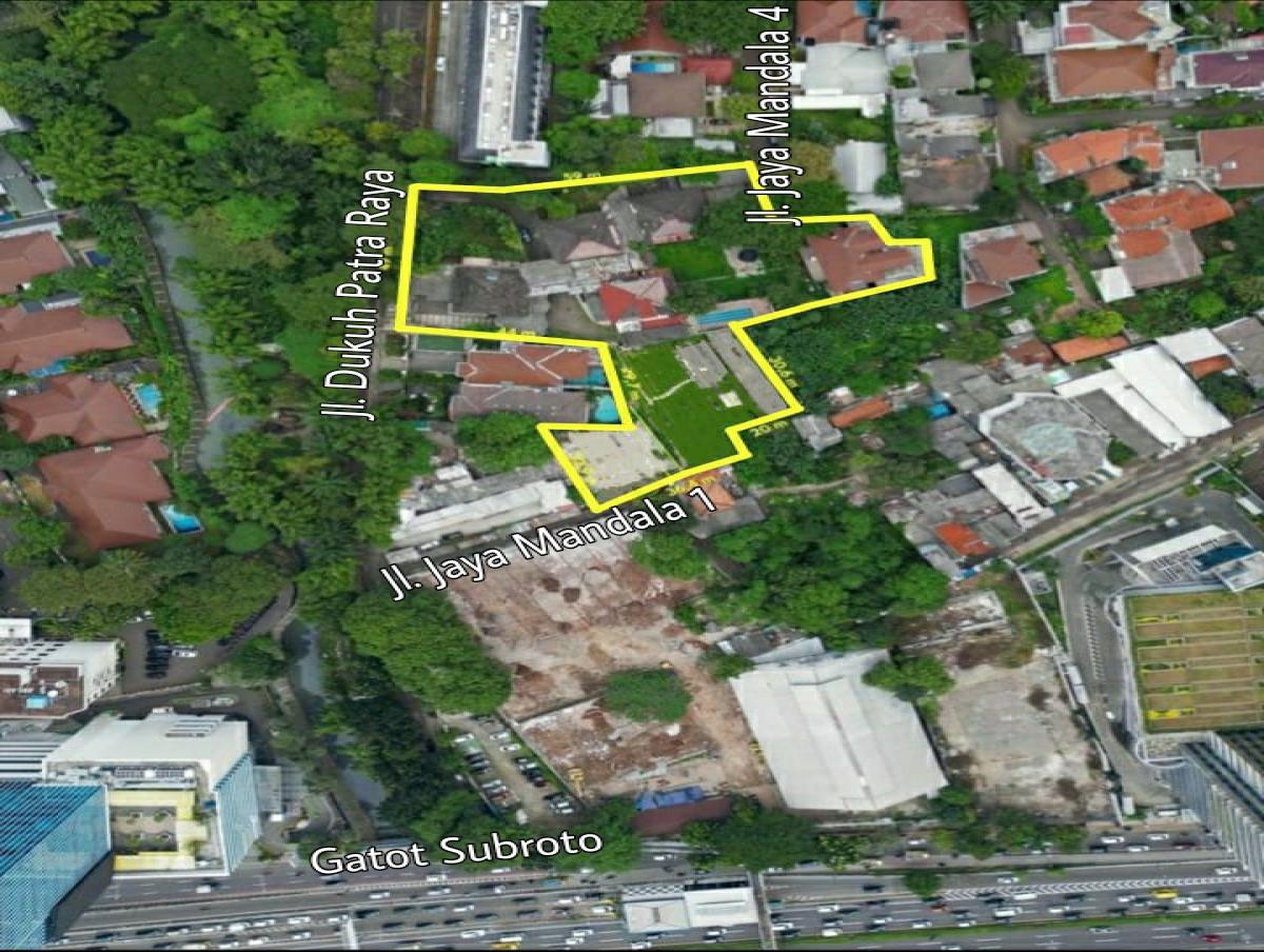 Di Jual Rumah Hitung Tanah Daerah Patra Kuningan Dekat Balai Kartini Stasiun LRT Mampang Prapatan - Foto 2