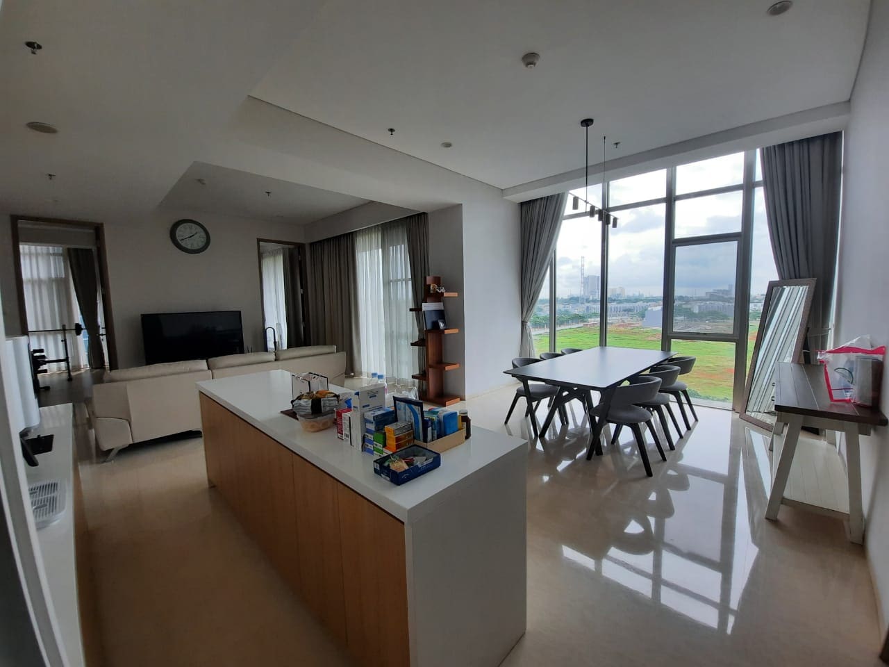 Sewa Apartemen Saumata Serpong Tangerang Selatan, Kondisi Furnished (RR)