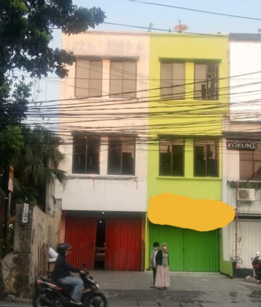 Dijual ruko pinggir jalan daerah radio dalam