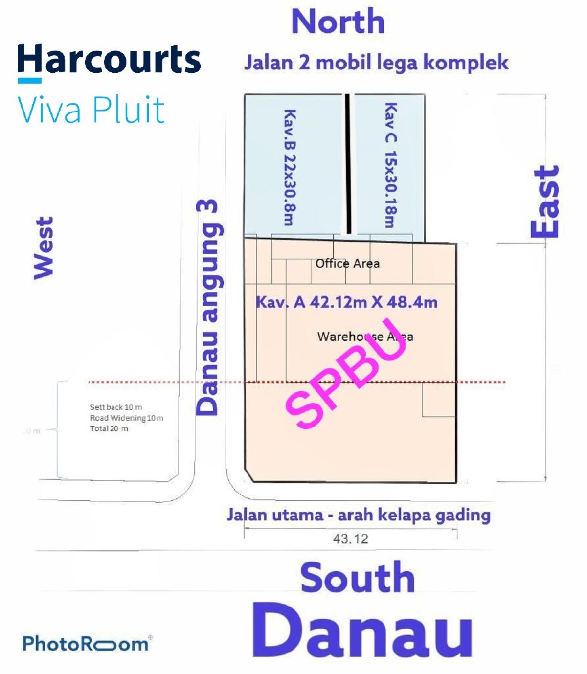 Dijual Tanah Dan Bangunan Agung Permai, Sunter Harga Murah Nego