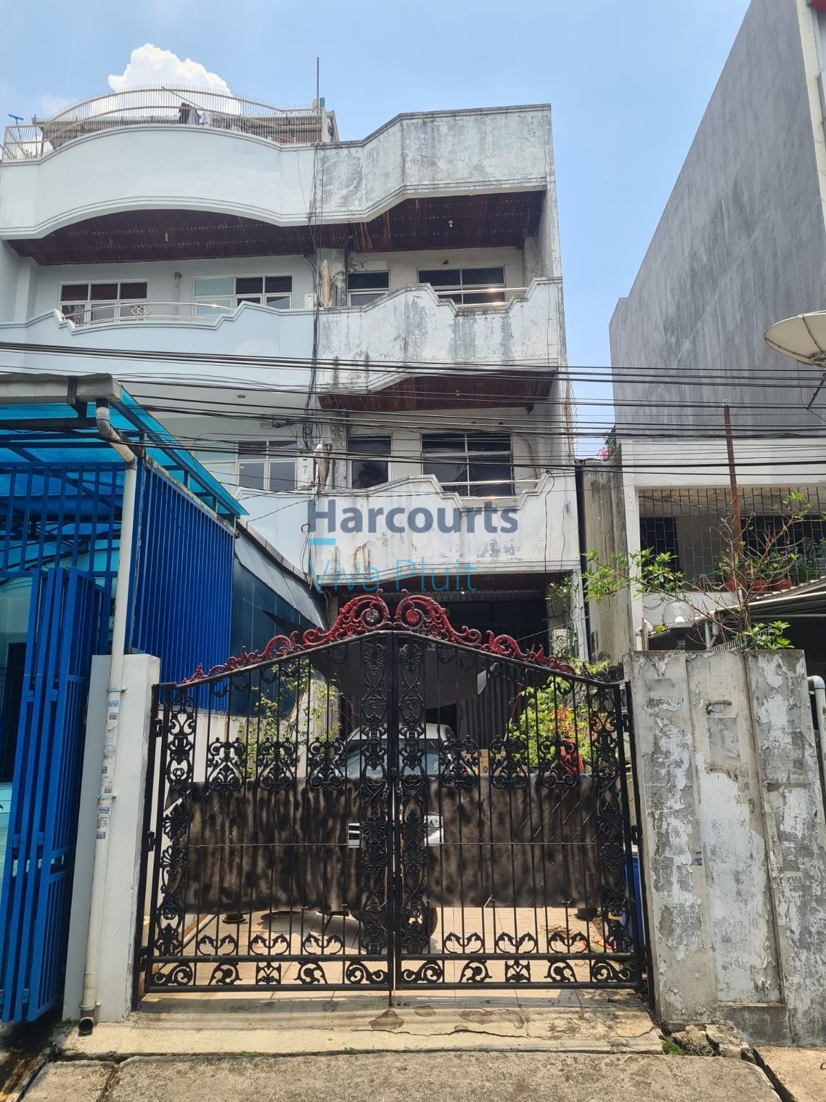 Dijual Ruko Jl. Mangga Besar, Jakarta Barat. Siap Pakai Harga Murah!