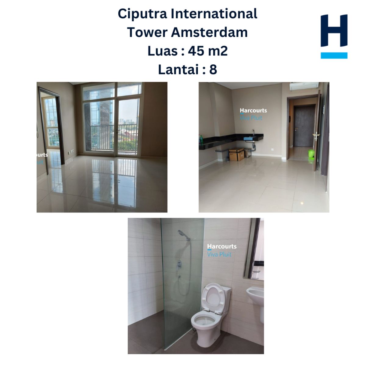 DIJUAL APARTEMEN CIPUTRA INTERNATIONAL PURI – TOWER SAN FRANSISCO - Foto 2