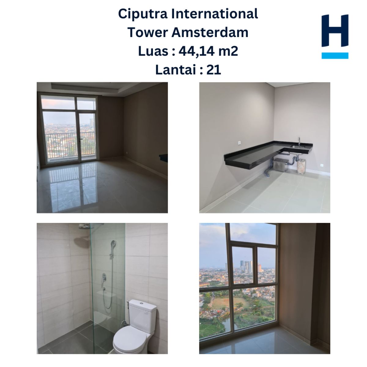 DIJUAL APARTEMEN CIPUTRA INTERNATIONAL PURI – TOWER SAN FRANSISCO - Foto 4