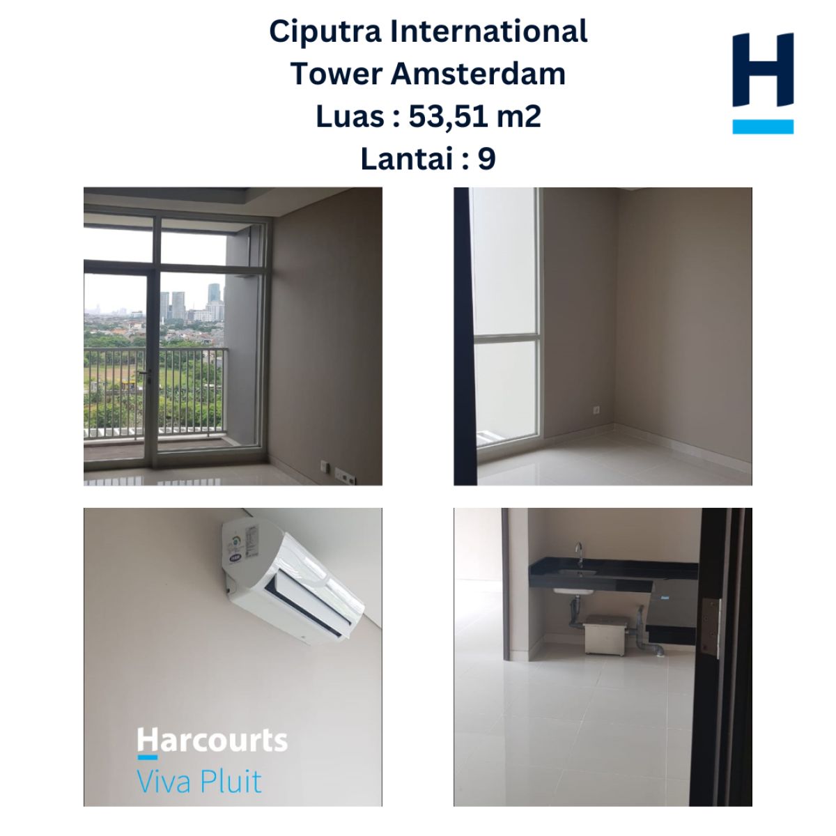 DIJUAL APARTEMEN CIPUTRA INTERNATIONAL PURI – TOWER SAN FRANSISCO - Foto 5