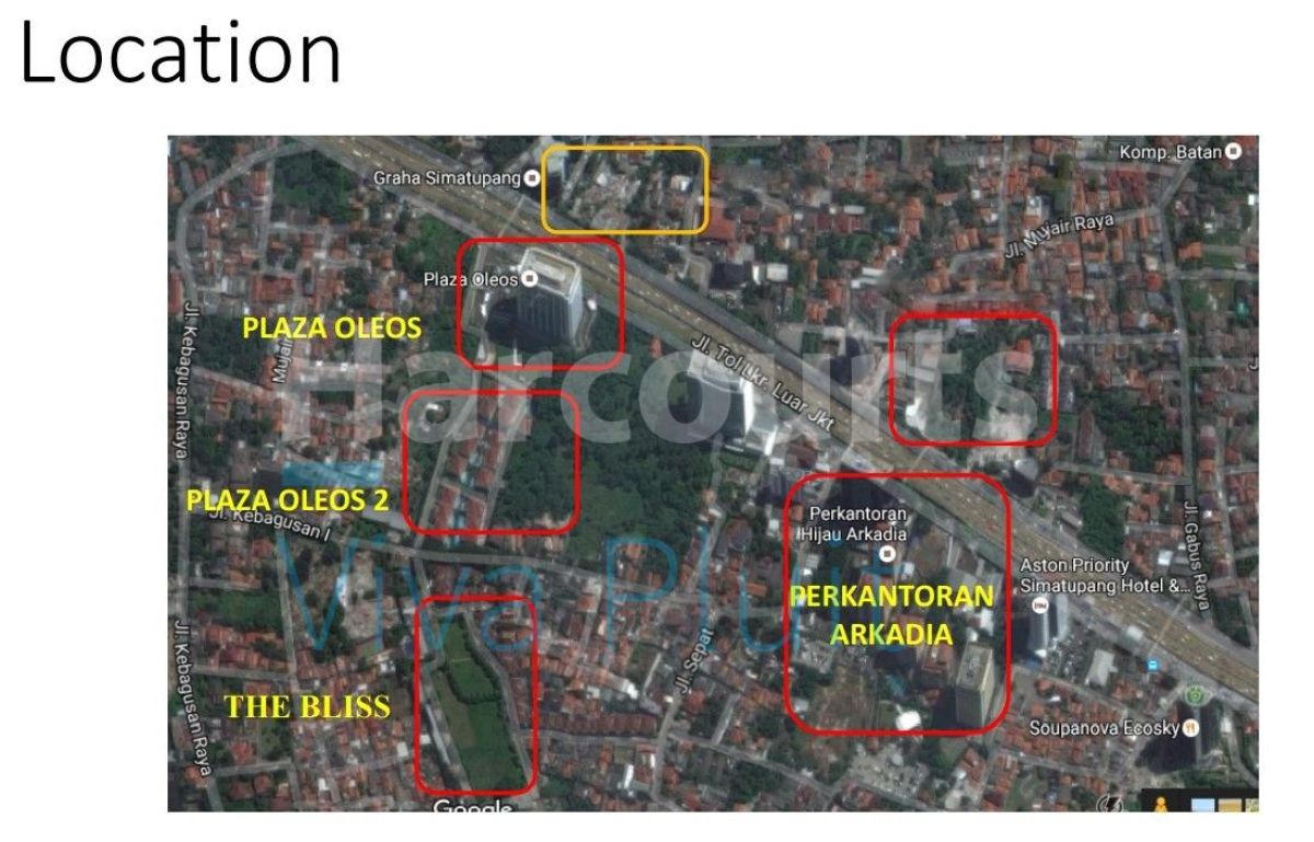 Dijual Tanah Jl. TB Simatupang, Jakarta Selatan. Cocok Untuk Perkantoran. - Foto 3