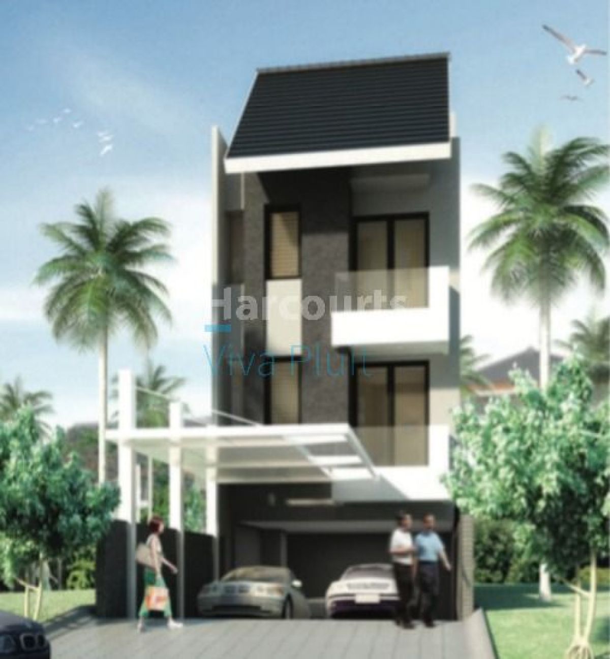 Gedung Apartemen Wijaya Suites, Kebayoran, Jakarta Selatan.