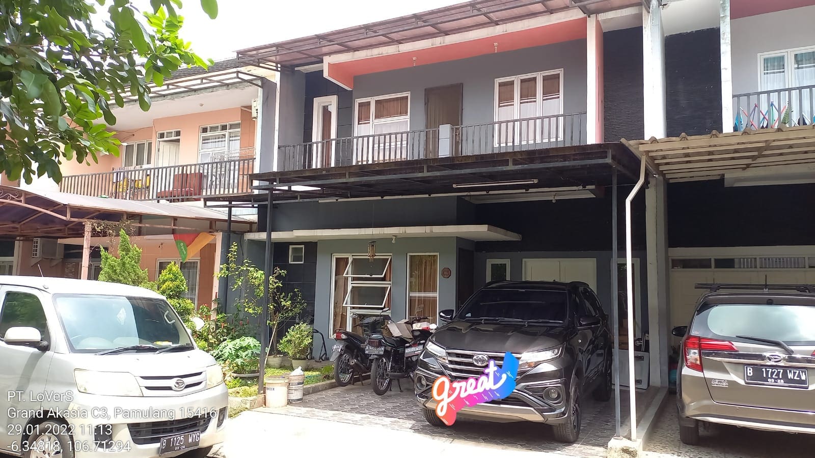 Dijual rumah di salah satu perumahan daerah pamulang tangerang selatan