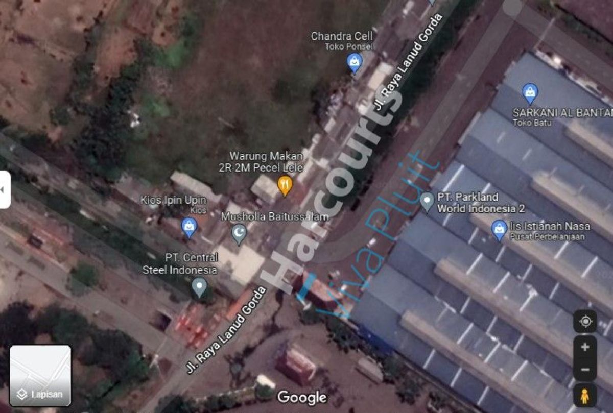 Tanah Jl. Raya Lanud Gorda, Cikande, Serang. Harga Murah Nego