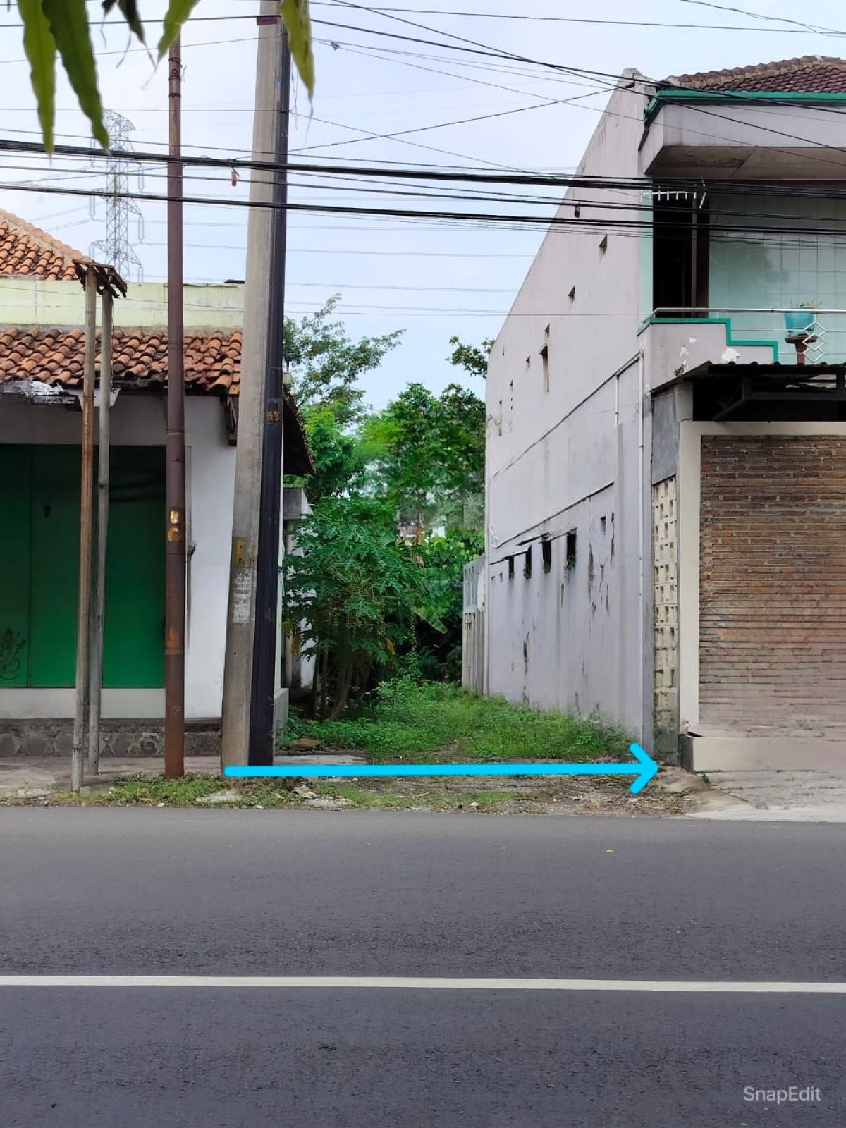 Tanah ngantong lokasi pinggir jalan Solo-Daleman