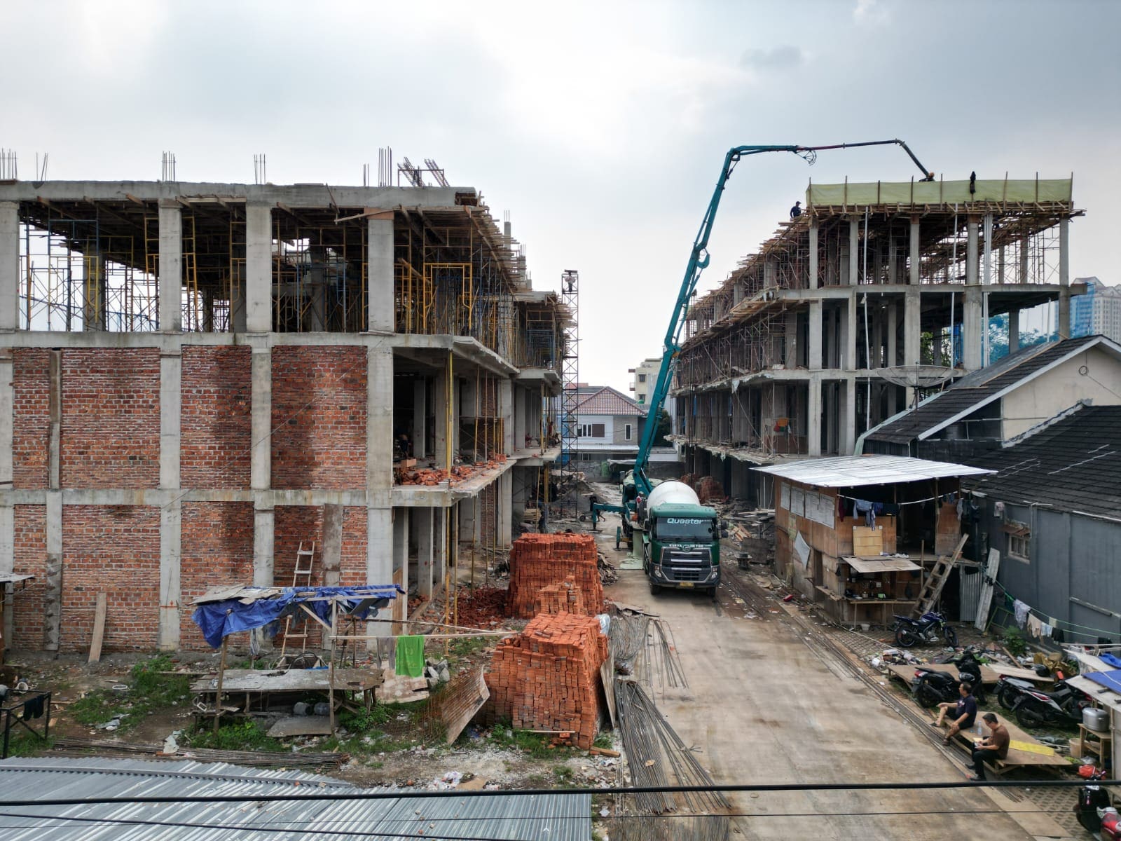 Jual Cepat Rumah Baru Luas 122m2 di Private Cluster Palmerah, Slipi, Jakarta Barat (RR) - Foto 2