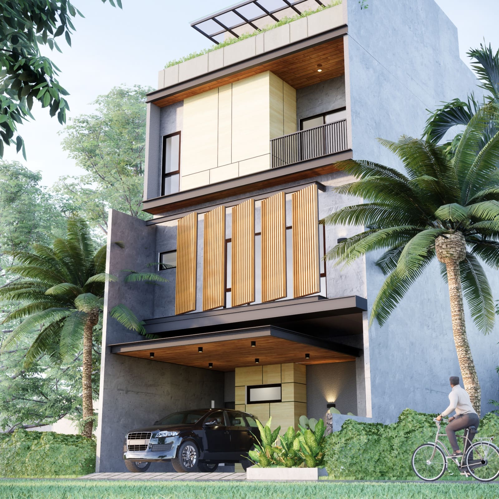 Jual Cepat Rumah Baru Luas 122m2 di Private Cluster Palmerah, Slipi, Jakarta Barat (RR) - Foto 4
