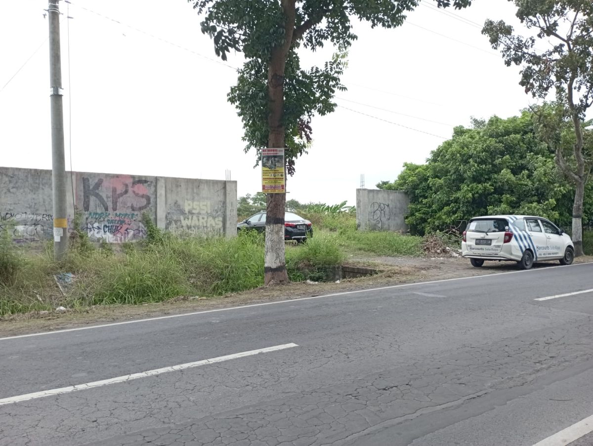 Tanah siap bangun di ceper Klaten Solo