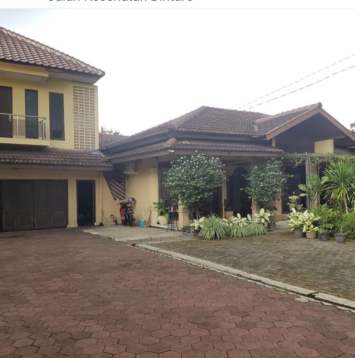 Dijual rumah lama dan luas daerah kesehatan bintaro jakarta selatan