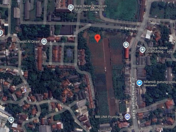 DIJUAL KAVLING 4.557 METER PERSEGI JL. RAYA PUSPITEK GUNUNG SINDUR KABUPATEN BOGOR